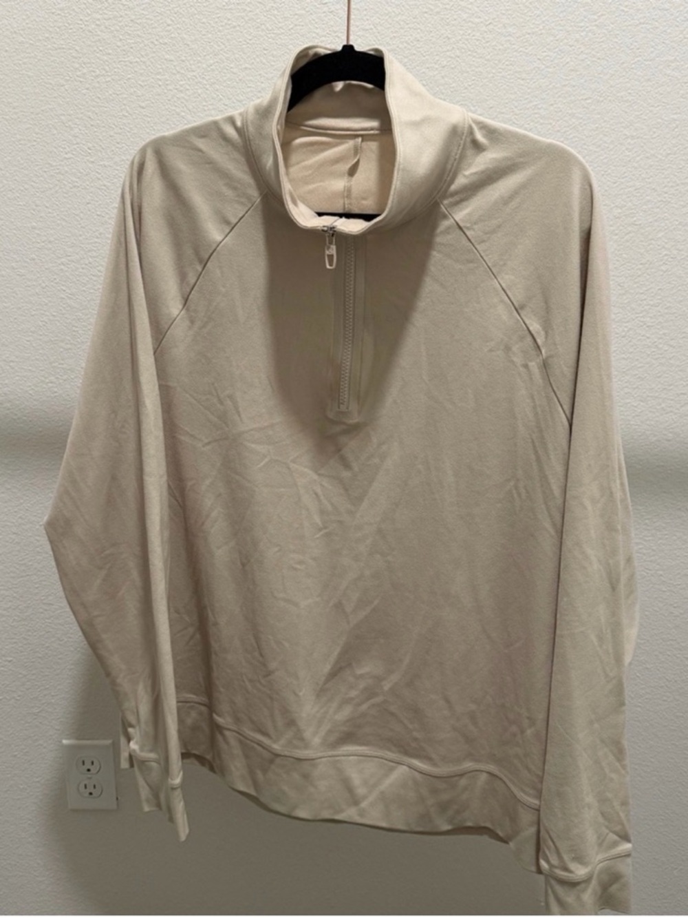 lululemon athletica Men's Half-Zip Pullover - Cream